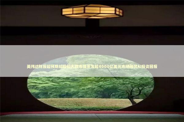 英伟达财报超预期却股价大跌市值蒸发超4000亿美元市场担忧AI投资回报