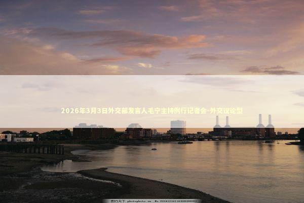 2026年3月3日外交部发言人毛宁主持例行记者会-外交议论型