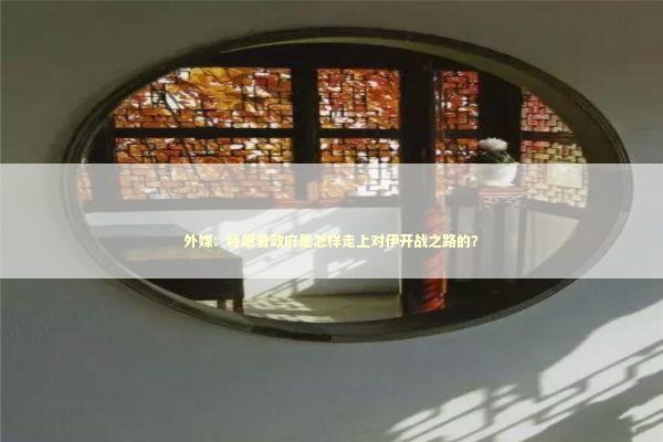外媒：特朗普政府是怎样走上对伊开战之路的？