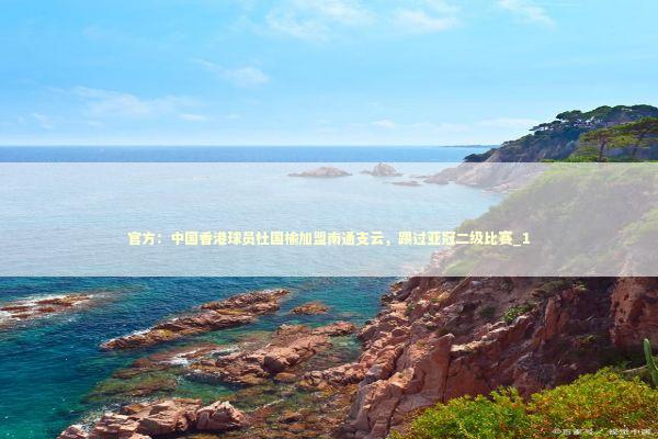 官方：中国香港球员杜国榆加盟南通支云，踢过亚冠二级比赛_1
